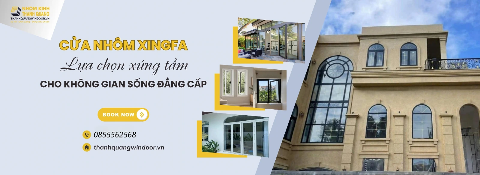 Nhôm kính cao cấp Thành Quang