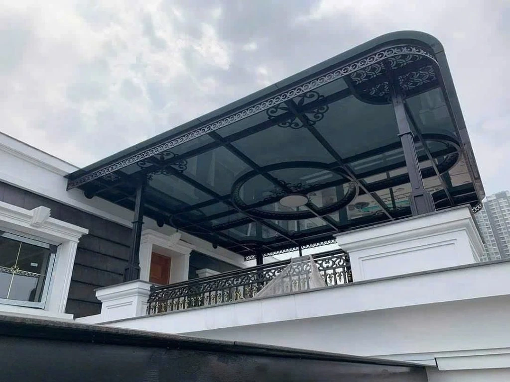 Báo Giá Mái Kính sắt mỹ thuật -kính cường lực 2026