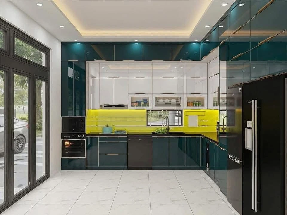 Tủ Bếp Nhôm Cánh Kính XingFa 2026