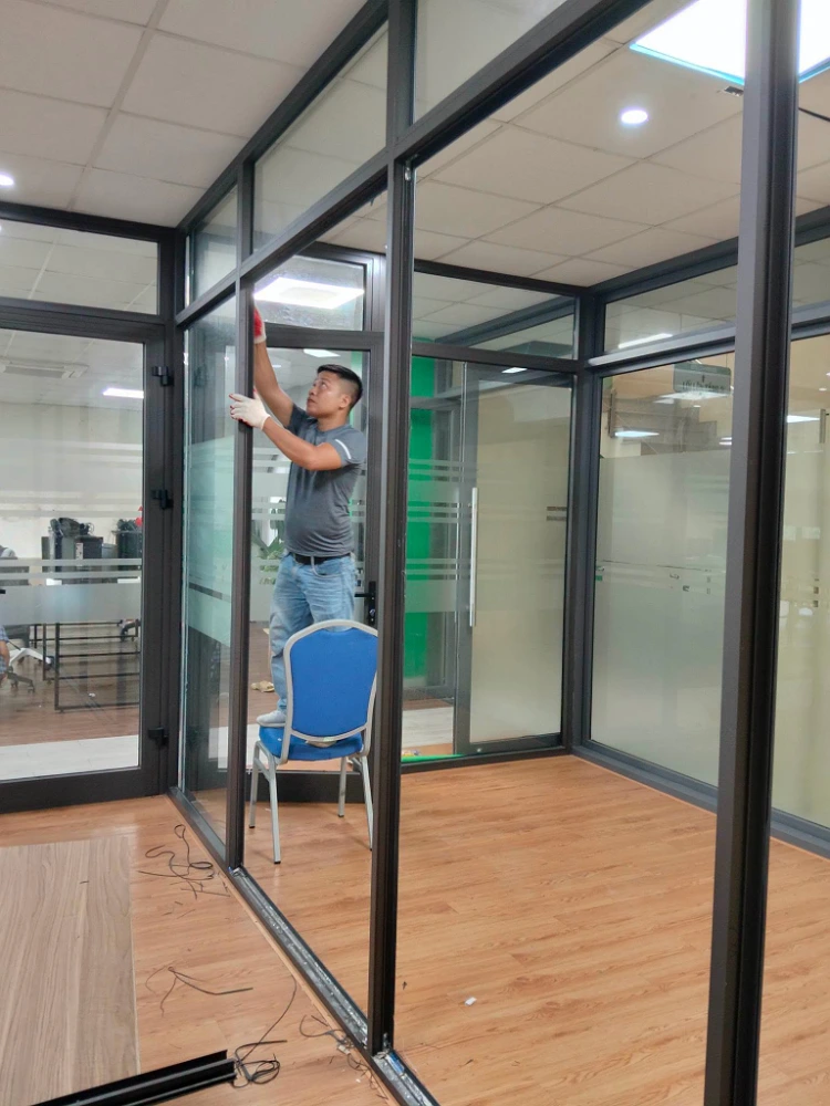Cửa nhôm xingfa hệ 55 quảng đông